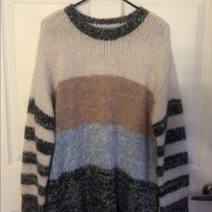 American Eagle striped sweater